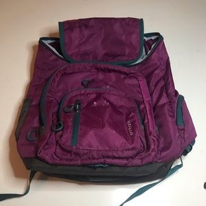 Backpack - purple & teal